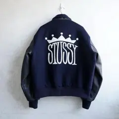 Stussy ステューシー KING VARSITY JACKET スタジャン - メルカリ