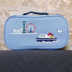 ファミリア ポーチ 約10×21×6cm