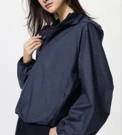 ユニクロUNIQLO ポケッタブルUVカットパーカ　3XL 69 NAVY