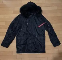 Alpha Industries N-3B黒 美品 ミリタリージャケット XL