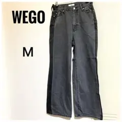 WEGO グレー ストレートレッグデニム M