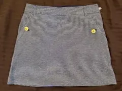 Jun&Rope レディース ゴルフスカート ボーダーのサムネイル