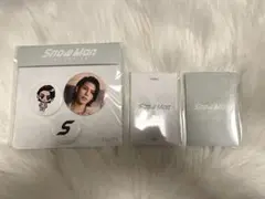 Snow Man POPUP ラウール 缶バッジ・フォトカードセット