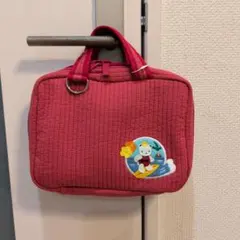 ファミリア マザーズバッグ BAG'n'NOUN コラボ 赤 ポイント交換 - メルカリ