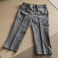 MIEKO UESAKO ギンガムチェックパンツ 42 - メルカリ