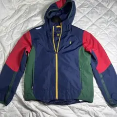 Polo Ralph Lauren カラーブロック マウンテンパーカー キッズL