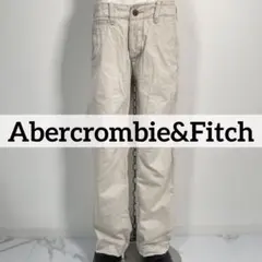 Abercrombie&Fitch ダメージ加工 厚手チノワークパンツ グランジ