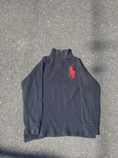 00s　ラルフローレン　ビッグポニー　トレーナー　swag 短丈　y2k