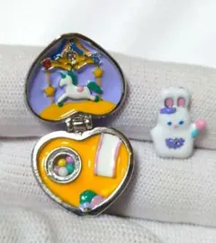 ミニチュア コンパクト うさぎ メリーゴーラウンド