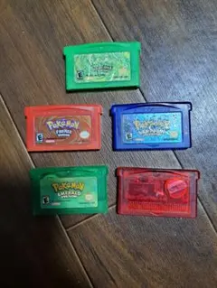 ポケモンソフト 5本セット 英語版