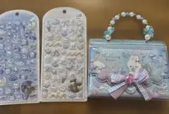 新品　バックマイシール　シール帳 クーリア　ボンボンドロップシール　3点