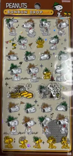 PEANUTS BONBON DROP シール 24枚入り