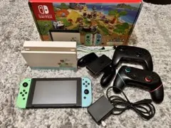 Nintendo Switch 本体 どうぶつの森セット 純正プロコン付