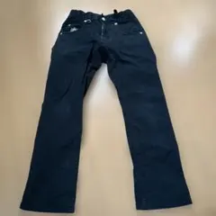 BLUE CROSS キッズパンツ ブラック 120〜130cm
