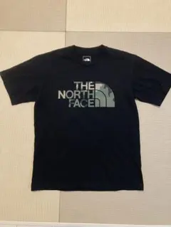 美品！THE NORTH FACE カモフラージュ 黒　Tシャツ S