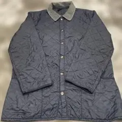 イングランド製 Barbour キルティングジャケット　サイズXL ネイビー