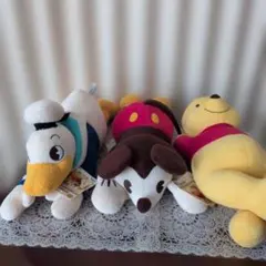 ディズニー ぬいぐるみ 3点セット 寝そべり