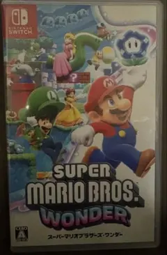 スーパーマリオブラザーズワンダー　SWITCH 中古品