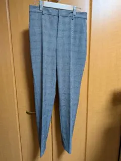 UNIQLO　スマートアンクルパンツ（スリムテーパード標準丈64〜66）チェック