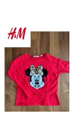 H&Mミニーマウス　ロンT 130~140