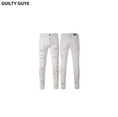 専用　guiltyguys トレーナー　サイズS 白ペイントM トレーナー メンズ SIDEWAY[品番：IP000006243]｜improves（イン