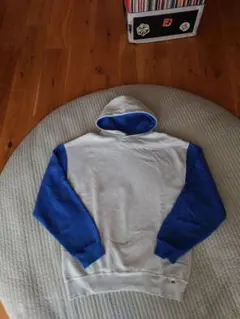 90s ビンテージ ラッセル スウェットパーカー 2トーン アメリカ製 XL