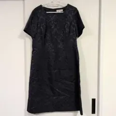 Rifanne　リファンネ　東京ソワール　SOIR　ジャガード織り　ワンピース