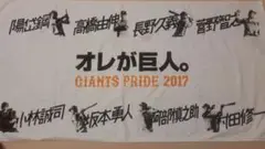 ジャイアンツ2017タオル