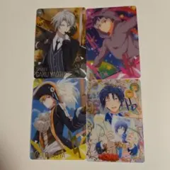 アイナナ　メタルカードコレクション　４枚