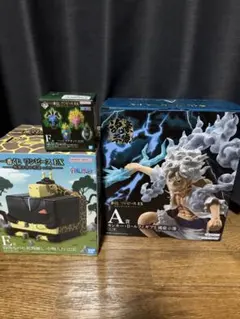 一番くじ ワンピース EX 悪魔を宿す者達 vol.3 A賞 ルフィ、カクセット