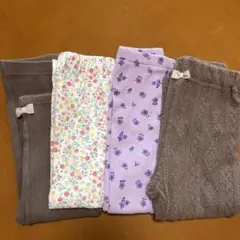 mamāraku UNIQLO Petitmain レギンスセット 90