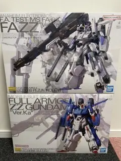 新品☆MG1/100ジ・O＋MG1/100フルアーマーZZガンダムVer.Ka - メルカリ