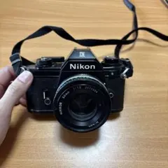 ジャンク】Nikon フィルム一眼レフカメラ Nikkor 50mmレンズ付き