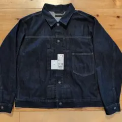 UNIQLO デニムトラッカージャケット L 68 Blue ブルー