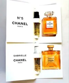 CHANEL♡No.5＆ガブリエルシャネルエッセンスオードゥパルファムサンプル