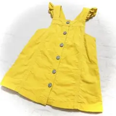 GAP ノースリーブイエローワンピース　2歳 約90センチ