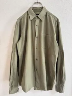 Agnès b. homme アニエスベー オム 長袖シャツ カーキ M