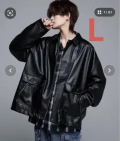 ADRER シンセティックレザーマウンテンパーカー　S ADRER（アドラー）の「synthetic leather mountain parker