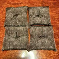 座卓用小座布団4枚