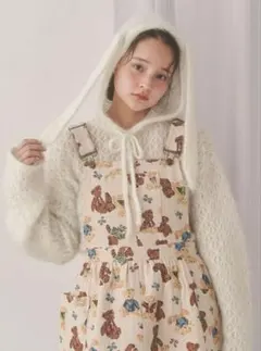 rabbit lace knit tops うさ耳　ニットのサムネイル