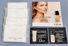 DIOR SKIN FOREVER サンプル + コットン4個(アルビオン)