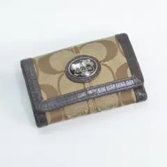 H.p COACH コーチ キーケース(ブラウン)