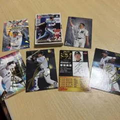 ロッテサイン入りトレーディングカードセット