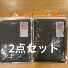 HEATTECH ブラック 長袖シャツ XL