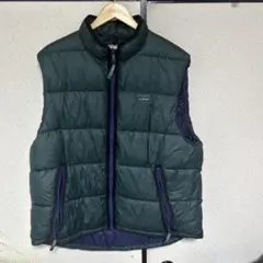 L.L.Bean ダウンベスト REG EXTRA LARGE ダークグリーン