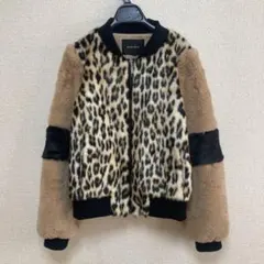 ヒョウ柄 ブルゾン