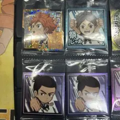 ハイキュー　ウエハースシール　まとめ売り　8枚
