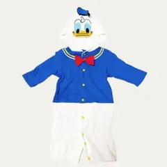 ベビー服　ドナルドダック　ディズニー　50 60 カバーオール　着ぐるみ