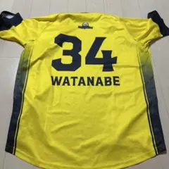 SHINSHU BRAVE WARRIORS ユニフォーム 34 渡邉飛勇　XOのサムネイル