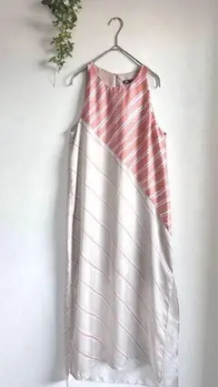 最終処分価格！ZARA ザラ　リゾート　ノースリーブ　マキシ丈ワンピース　サテン